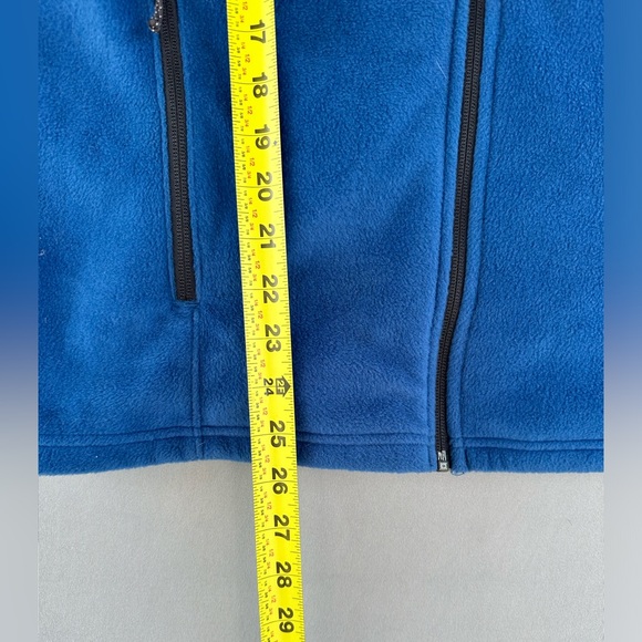 5 for $45 Eddie Bauer Fleece Vest Jacket Man Size M Blue - Picture 5 of 6